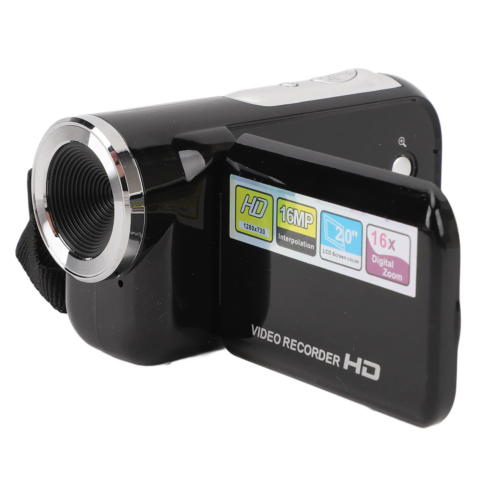 Camcorder 16MP 1080P 16X Digitalzoom 2,0 Zoll drehbarer Bildschirm Anti Shake USB-Anschluss 1/4 Zoll Gewindeloch Videokamera Camcorder Image