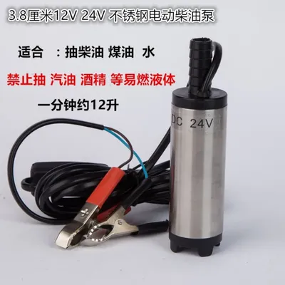 Electric pump Diesel pump 12V DC small submersible pump 24V oil pump small pump water pump