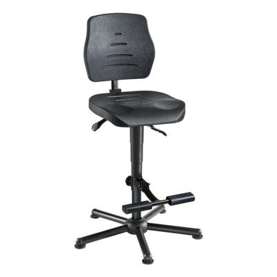 mey CHAIR SYSTEMS GmbH Arbeitsdrehstuhl »Workster Pro W15-25-H-PU-AH2 XXL« mit Aufstiegshilfe schwarz, 42 cm Image