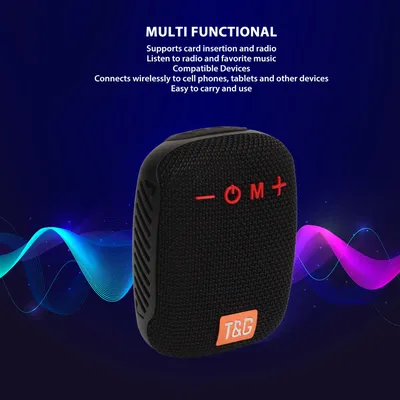 Cycling Bluetooth Speaker Waterproof Support Memory Card Radio Portable Wireless Speaker with Bike