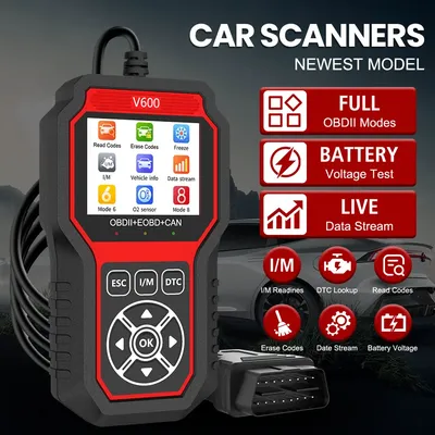 DTC Lookup Fault Code OBD2 Scanner Professional Battery voltage detection Car Diagnostic Tool