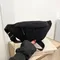 Sac banane en velours côtelé pour hommes et femmes, petit sac à bandoulière en toile pour dames, sac de poitrine à la mode pour téléphone