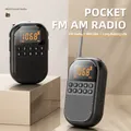 [Mini Radio Pro] Decodifica doppia scheda USB/SD | Qualità del suono radio HD | Audio esterno portatile | Stazione di ricerca con un clic