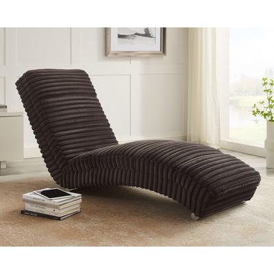 SalesFever »Sento« Chaiselongue Cordstoff schwarz Image