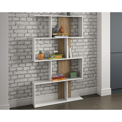 TemaHome »Sigma« Bücherregal Weiß mit Eiche Image