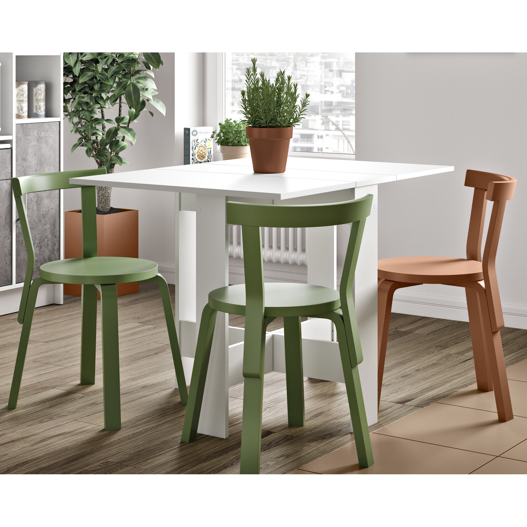 TemaHome »Papillon« Esstisch Weiß