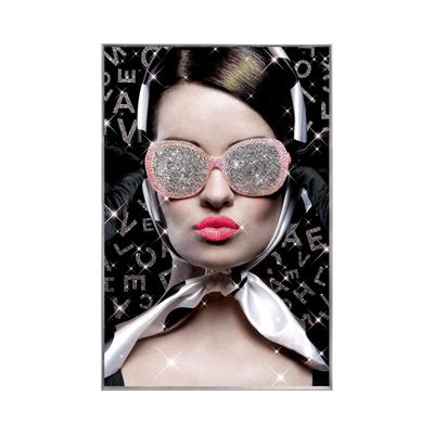 La Casa »Lady with glasses« Wandbild 80x120 cm Image