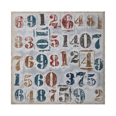 die Faktorei "Zahlen" Wandbild Image