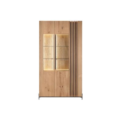 Massviholz »Ascona« Doppelvitrine II – erhältlich in 1 Größen Image