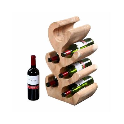 die Faktorei »Suarholz« Weinregal für 6 Flaschen Image