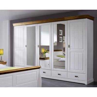 3S Frankenmöbel »Country« Massivholz Kleiderschrank Image