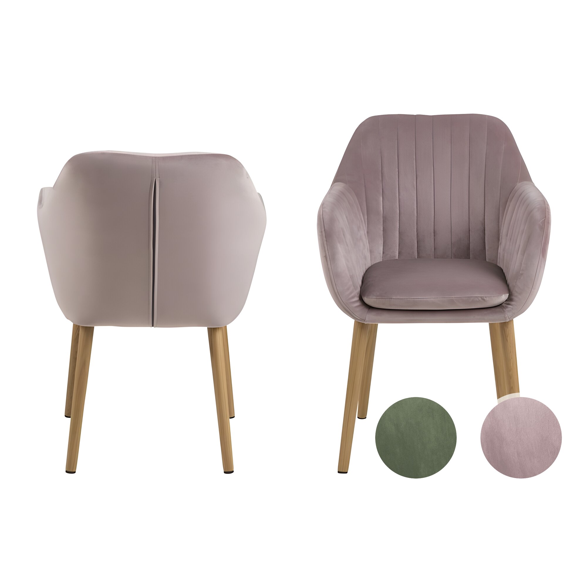 Actona »Emilia« Armlehnstuhl – erhältlich in 2 Farben