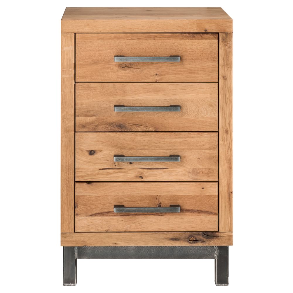 Massivholz »Brest« Kommode mit 4 Schubladen Image