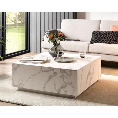 SalesFever »Jaxon« Couchtisch Marmoroptik weiß Image