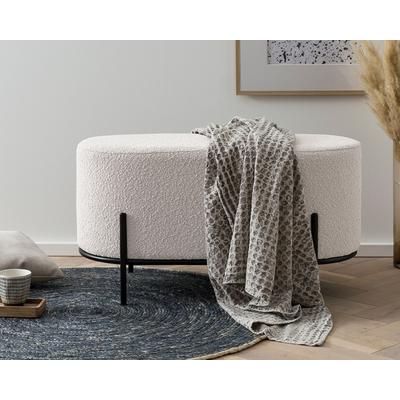 SalesFever »Ottie« Sitzpouf Bouclé – erhältlich in 3 Farben Image