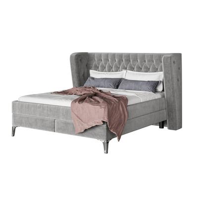 Kare Design »Benito« Moon Boxspringbett grau – erhältlich in Größen von 160x200 bis 180x200 cm Image