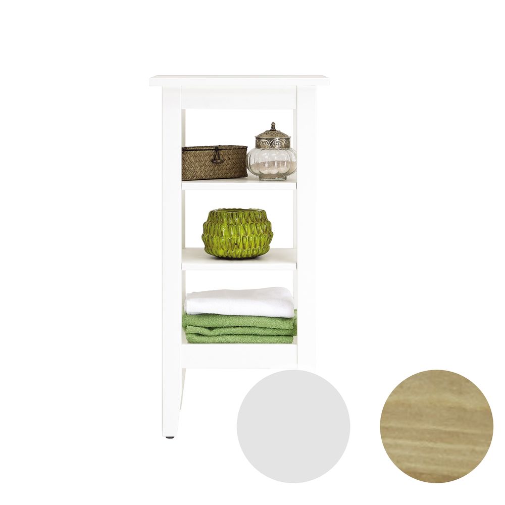 Massivholz »Splash« Badezimmer Regal klein – erhältlich in 2 Ausführungen Image