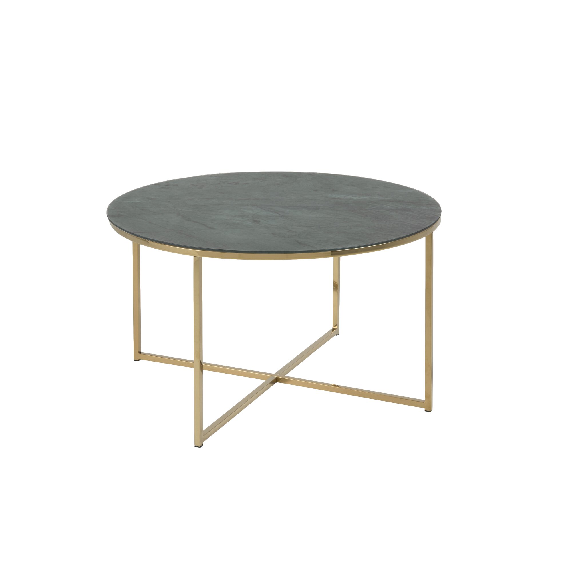 Actona »Alisma« Couchtisch rund grün