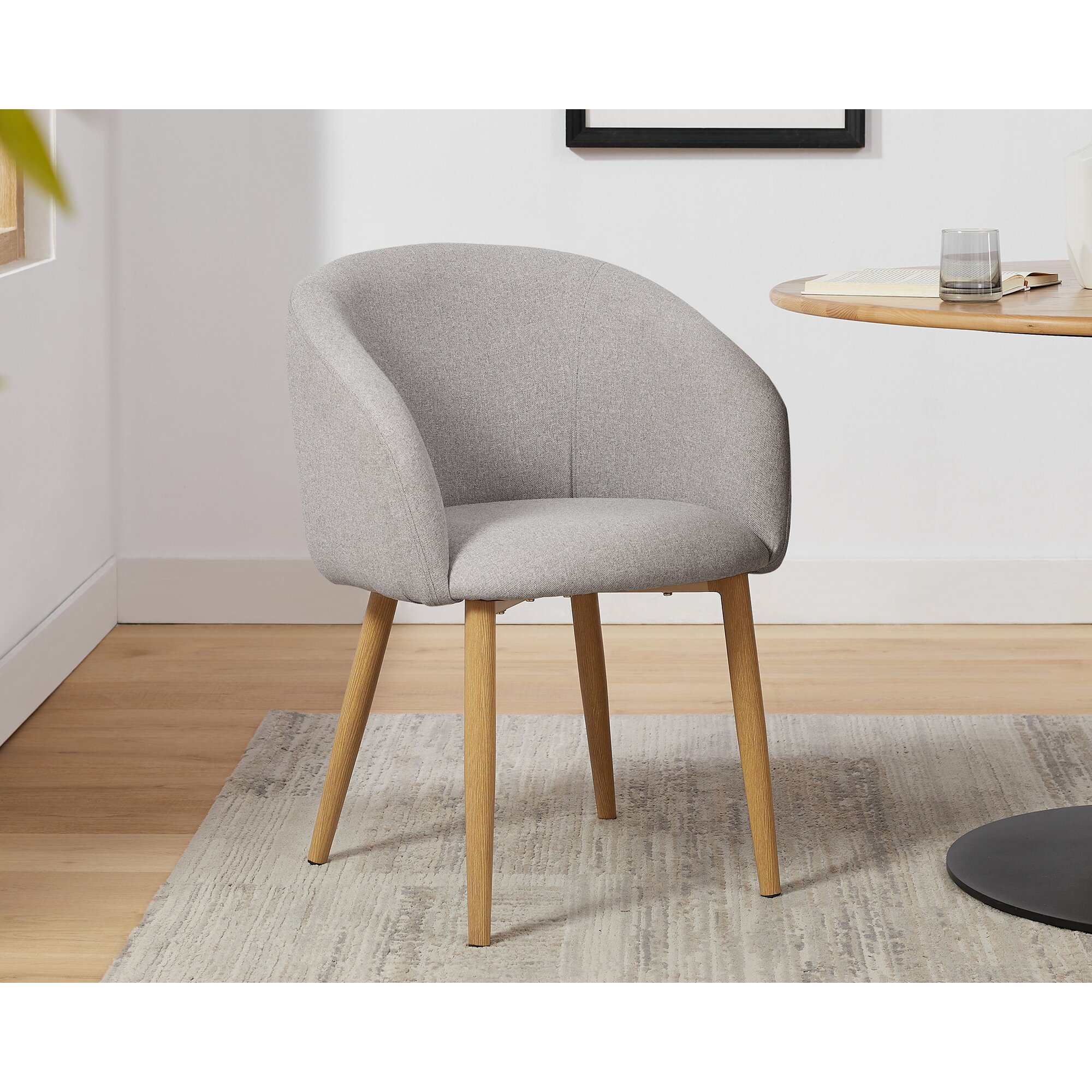 SalesFever »Tuva« Armlehnstuhl 2er Set taupe