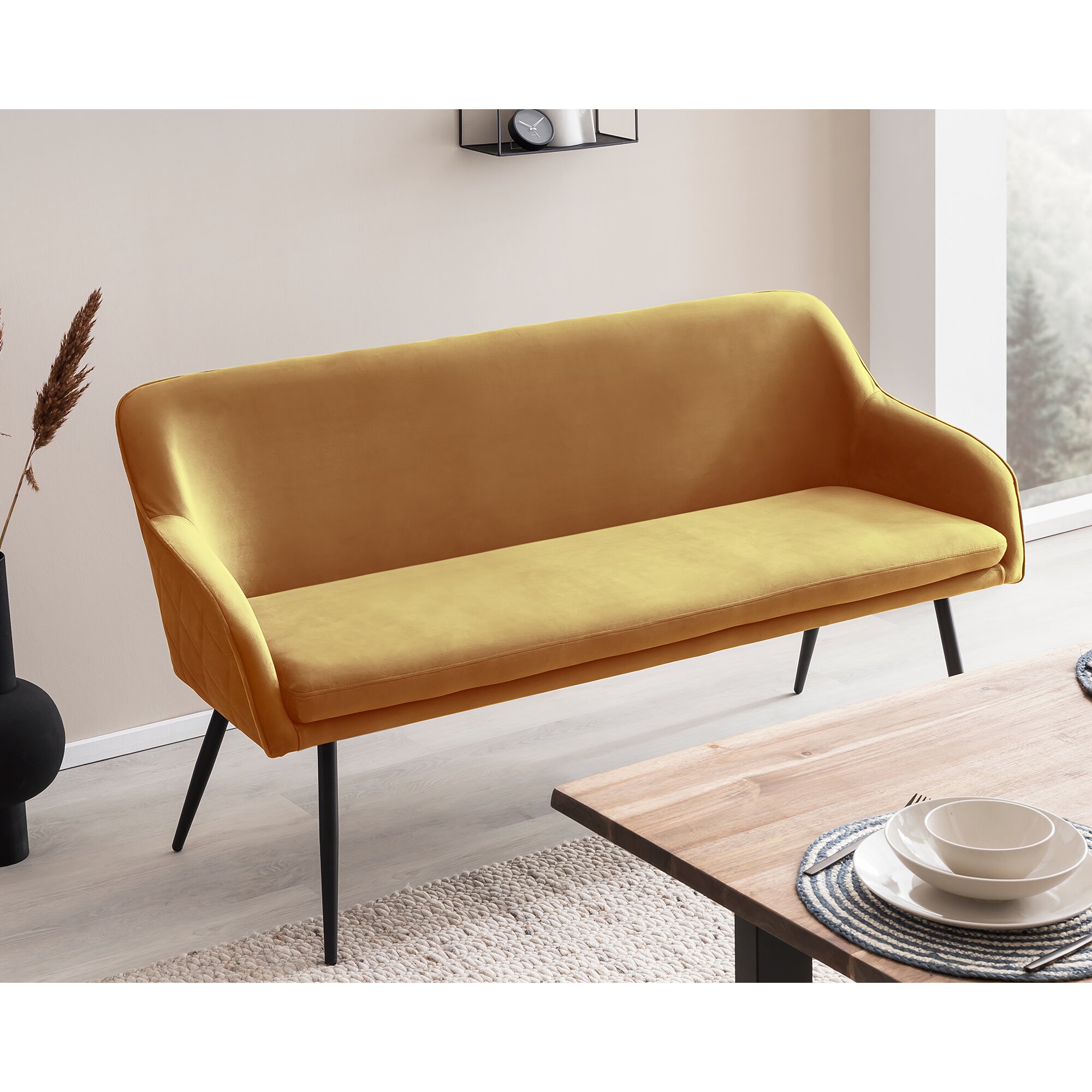 SalesFever »Finja« Sitzbank senfgelb