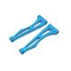 PLOQAZEH RC Car Upgrade Part For Jjrc For Scy 16101 16102 16103 16104 16106 16201 Q117 1/16 Metal Rear Upper For Swing Arm RC Car Parts Upgrade Replacement Use(Blue)