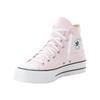 Sneaker CONVERSE "CHUCK TAYLOR ALL STAR LIFT PLATFORM", Gr. 42, sugar berry, weiß, schwarz, Textil, sportlich, Schuhe