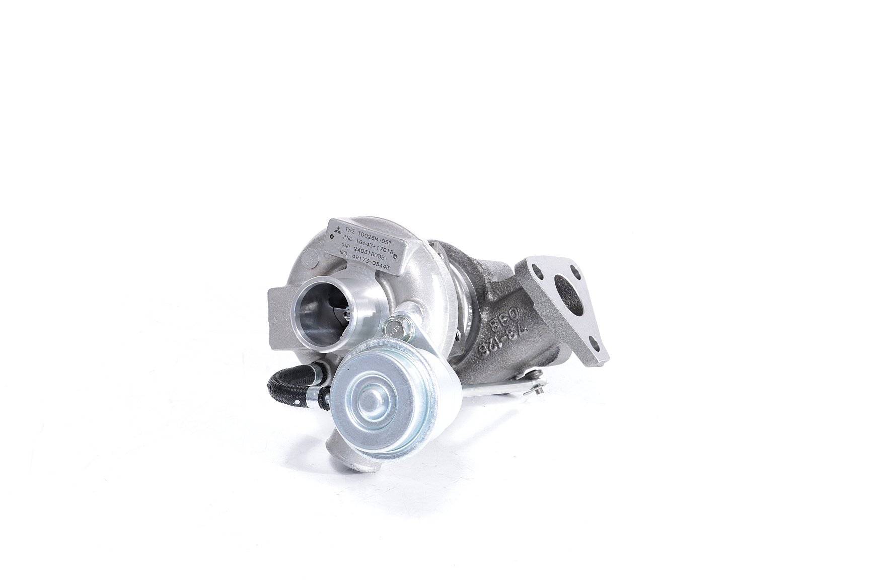 BTS Turbo Lader, Aufladung T914912 Universal für MITSUBISHI 49173-03400 49173-03411 49173-03412 Image