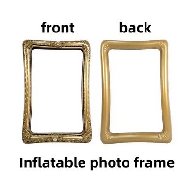 TEMU Collapsible Pvc Inflatable Photo Prop Set - Party Selfie Accessories For Adults, Festivals, Pool Parties, Themed Events & Group Photos Image