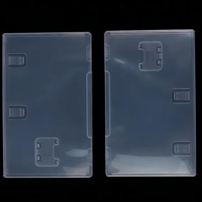 TEMU 1/2pcs Switch Game Storage Card Box Transparent Case Tray Shell 1/2pcs, Protects And Stores Cards