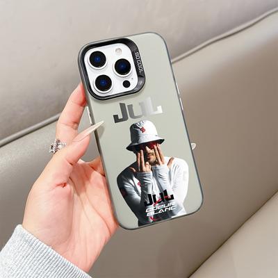 TEMU Popular Singer Jul Mobile Phone Case For Iphone 16 15 14 11 Pro Xr Xsmax 8 7 Plus Anti-fall Frosted Back Cover Image