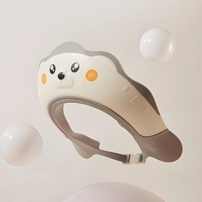 TEMU A Baby Shampooing Tool - Waterproof Shower Cap, Suitable For Girls And Boys - Color Options For Christmas, Halloween, And Thanksgiving Gifts. Image