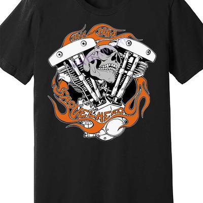 TEMU Bikershirt - 1966 - 1984 969578 Funny Men's Short Sleeve T-shirt Black Pr Image