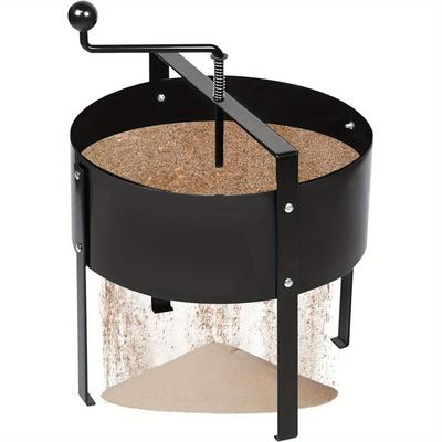 TEMU Manual Garden Sieve Soil 40cm High Pass Through Screening Machine Made Of High Compost Sieve With Rotating Spindle Soil Sieve Image