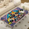P-Powerpuff-Girls Tischdecke, Tischdecke, Polyester-Druck, wasserdicht, ölbeständig, rechteckig,