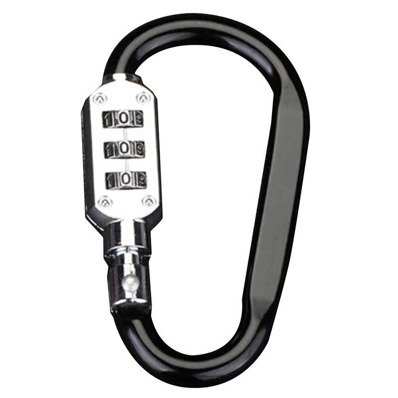 D-type Professional Carabiner Multi-functional D-type Carabiner Hook Safety Lock Outdoor Mountaineering Equipment Accessories