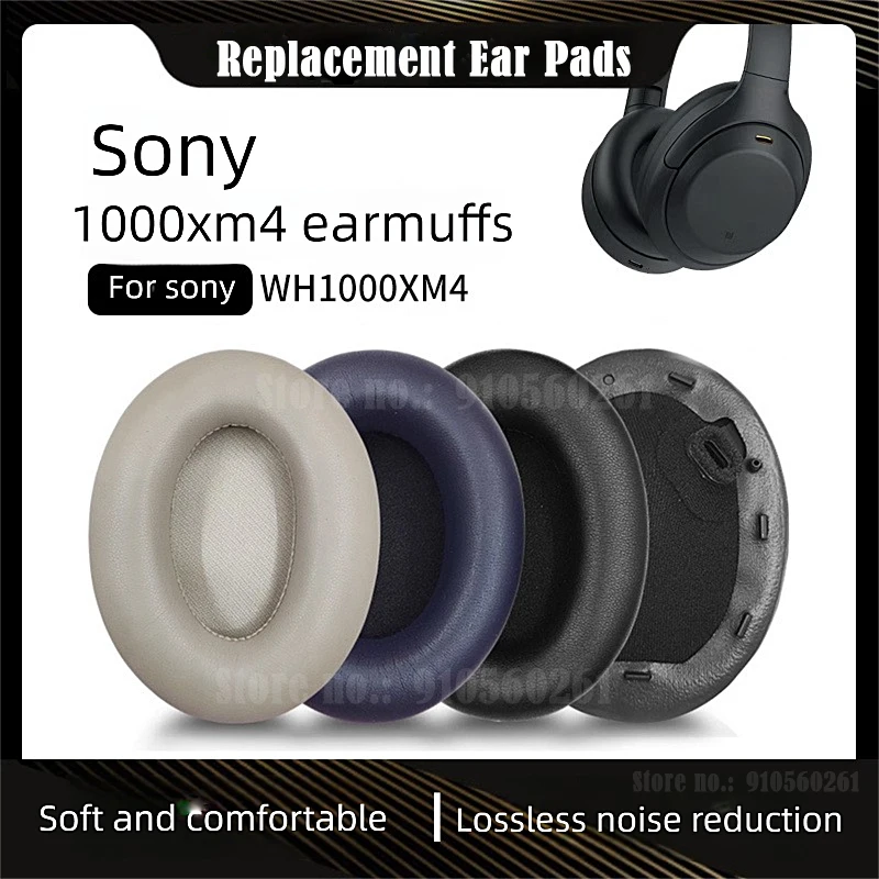 Weiche Memory Foam Ohrpolster Kissen Für Sony WH-1000XM4 WH1000XM4 WH1000XM4 Kopfhörer Ohrpolster Ersatz Ohrmuscheln Drop Verschiffen Image