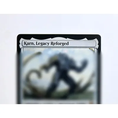 karn Holo/Foil Magical Proxys Spiel Schwarz Qualität Proxy Spielkarten Karn Liberated Gathering Image