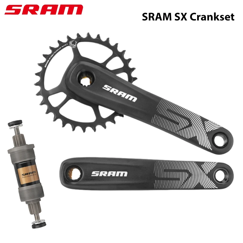 SRAM SX Eagle Power Spline Kurbelgarnitur 12Gang 170mm 32T Für Mountainbike Originalteile Image