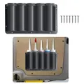1 pz 5 tubo supporto sigillante siliconico mastice mastice mastice tubi adesivi porta camper spray può scatola di immagazzinaggio furgone officina garage interni auto