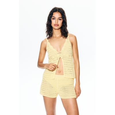 Crochet Top With Bow