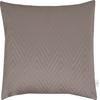Dekokissen TOM TAILOR HOME "French Velvet Ultra", rosa (altrosa, unifarben, gesteppt), B:40cm L:40cm, Polyester, Dekokissen_Sitzkissen_Kissenhüllen, aus weichem Micro-Velvet, Kissenhülle ohne Füllung, 1 Stück