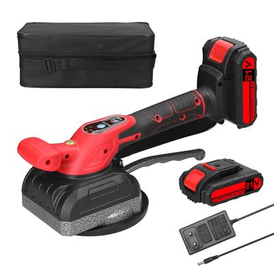 TEMU 21v 5- Lithium Battery Tile Paving Machine Electric Floor Tile Vibration Paving Tool Intelligent Vibration Lithium Battery Wireless Tile Paving Machine Image