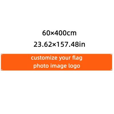 TEMU Customizable Polyester Banner - Personalized Text & Photo Print For Weddings, Graduations, Parties, Sports Events - Durable Outdoor Wall Decor Flag, No Electricity Needed, Custom Banner Image