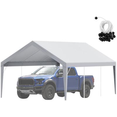 Mophorn 13x20 ft Carport-Ersatzüberdachung,strapazierfähige Garagenzeltplane,UV-geschützt,einfache Image