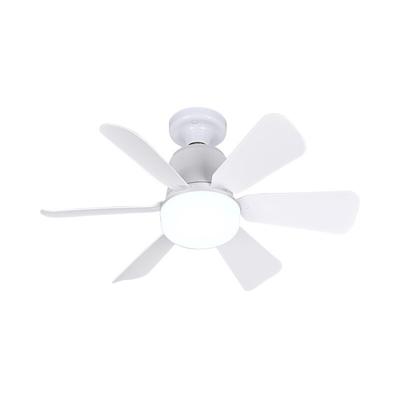 Deckenventilator mit Licht und Fernbedienung, LED-dimmbarer Deckenventilator mit integrierter Image