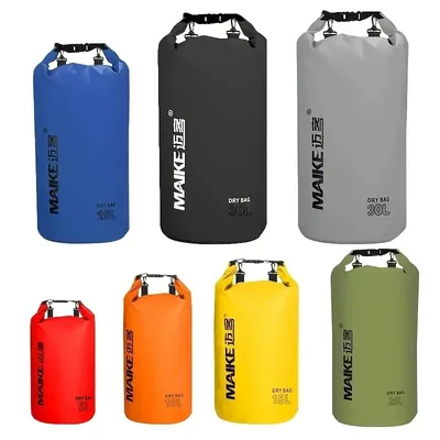 Maike Dry Bag Waterproof Bag for Women Men 5L/10L/15L Swimming Rafting Kayaking River Trekking Waterproof Dry Bag Backpack