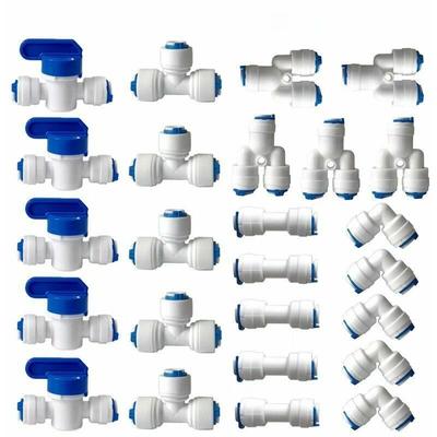 SNQ - Wasserfilter-Umkehrosmose-Anschluss, 1/4 Zoll (6 mm) gerader Steckanschluss für Image