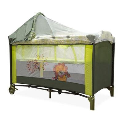 Aga4Kids Reisebett Set mit Matratze und Moskitonetz MR6671 Grün Image