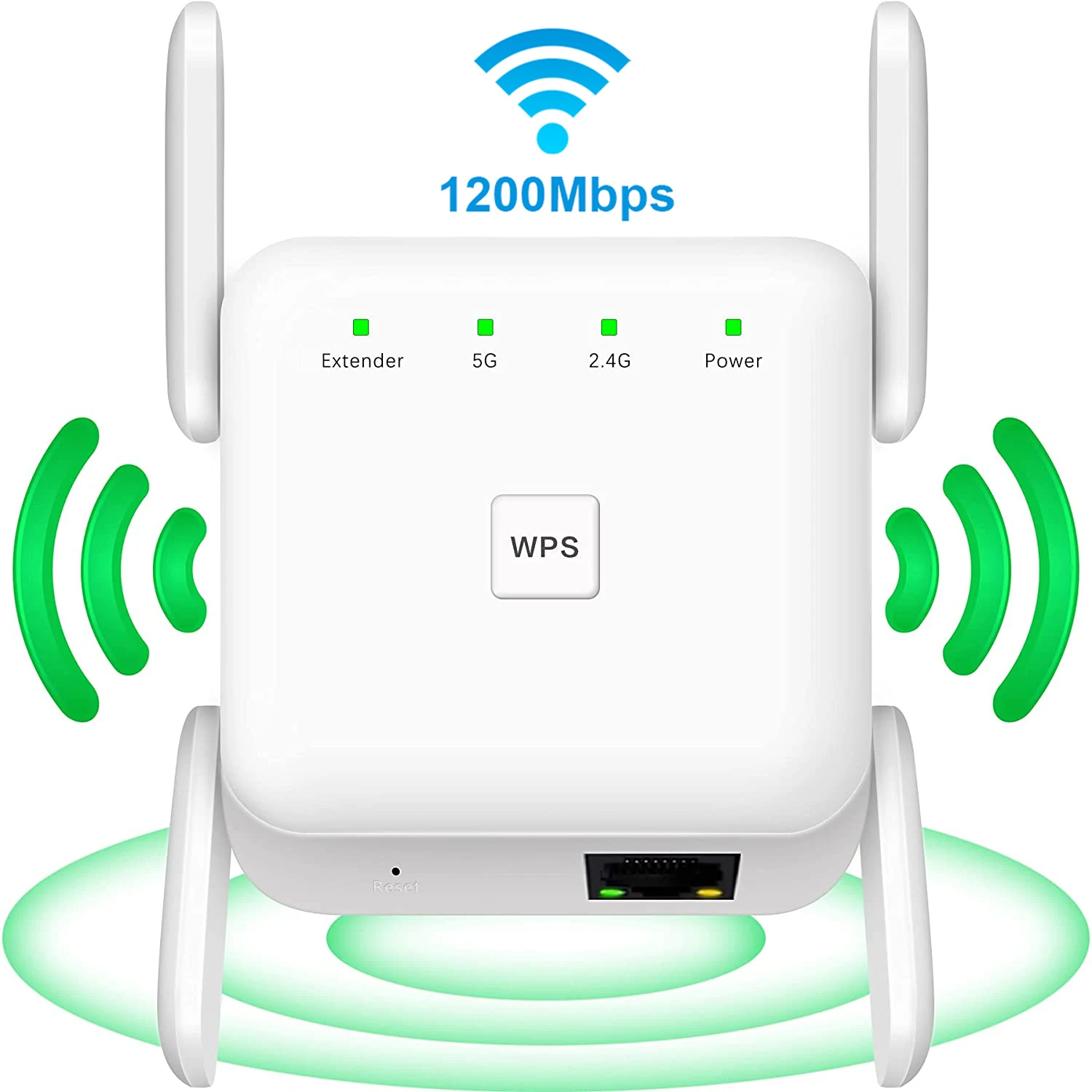 AC1200 WiFi Repeater 1200 Mbit/s 2,4 G/5 GHz WiFi Repetidor Image