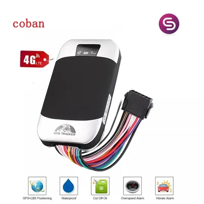 Coban TK303F 4G gps tracker for Vehicle Fuel Cut-Off Real-Time Tracking with Shock Alarm tracker gps without sim card